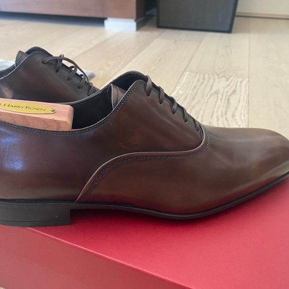 Authentic Salvatore Ferragamo -Leather Dunn Oxford Never Been Worn!! - Picture 4 of 11